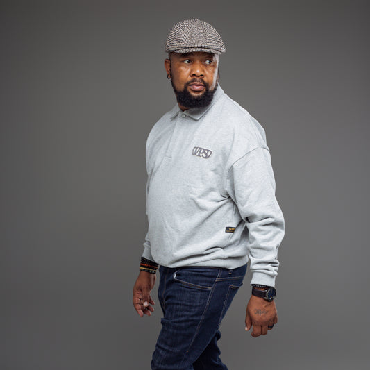 Grey Golf Sweater