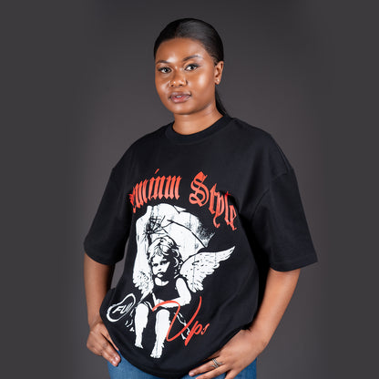Black Premium Angel T-Shirt