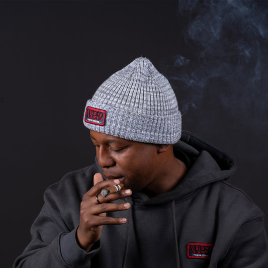 Knitted Viscose Cuffed Beanie