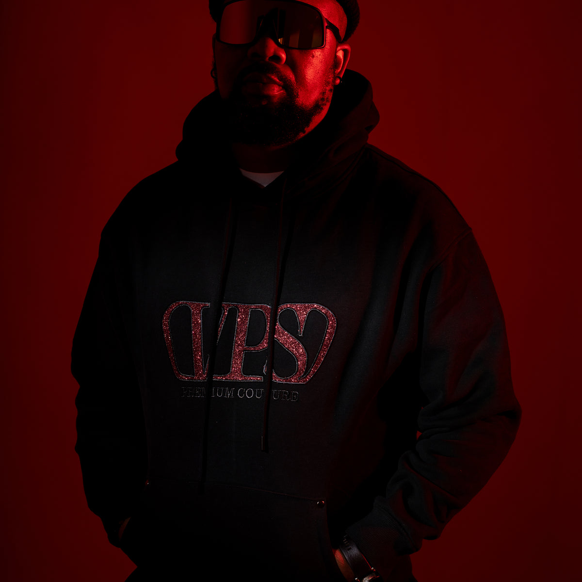 Glitter Logo Hoodie